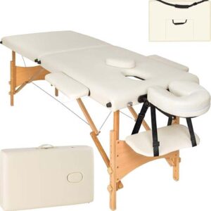 01- Image principale - TecTake Table de Massage 2 Zones Pliante 61cm